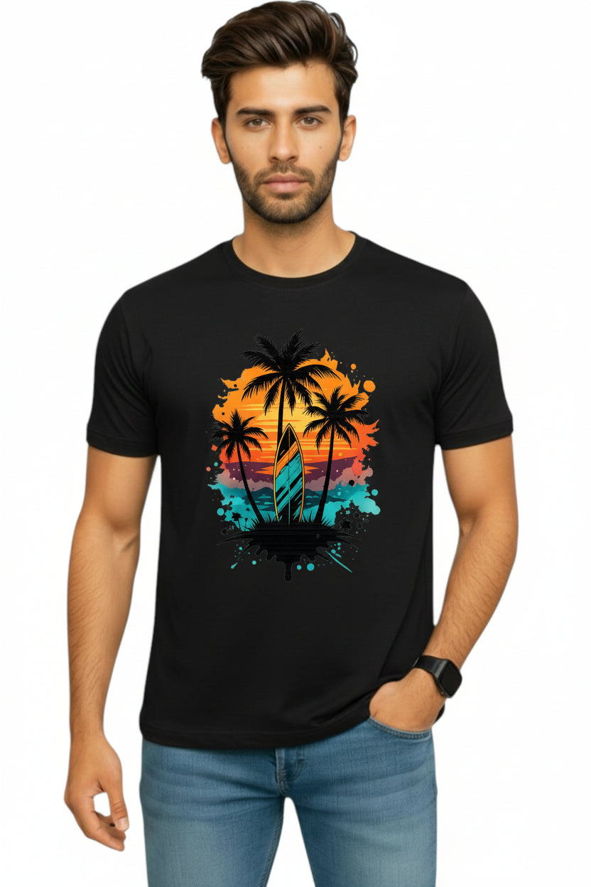Beach Round T-shirts