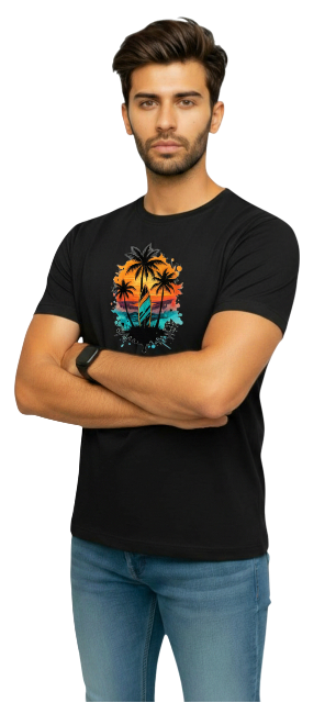 Beach Round T-shirts